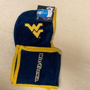 West Virginia hoodie scarf